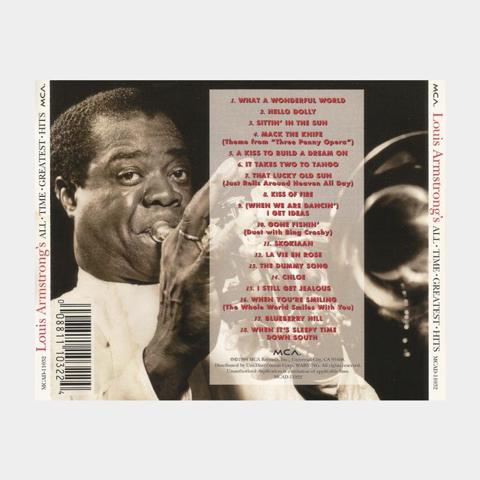 CD Louis Armstrong - All Time Greatest Hits