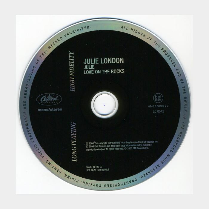 CD Julie London - Julie / Love On The Tracks