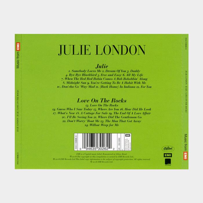 CD Julie London - Julie / Love On The Tracks