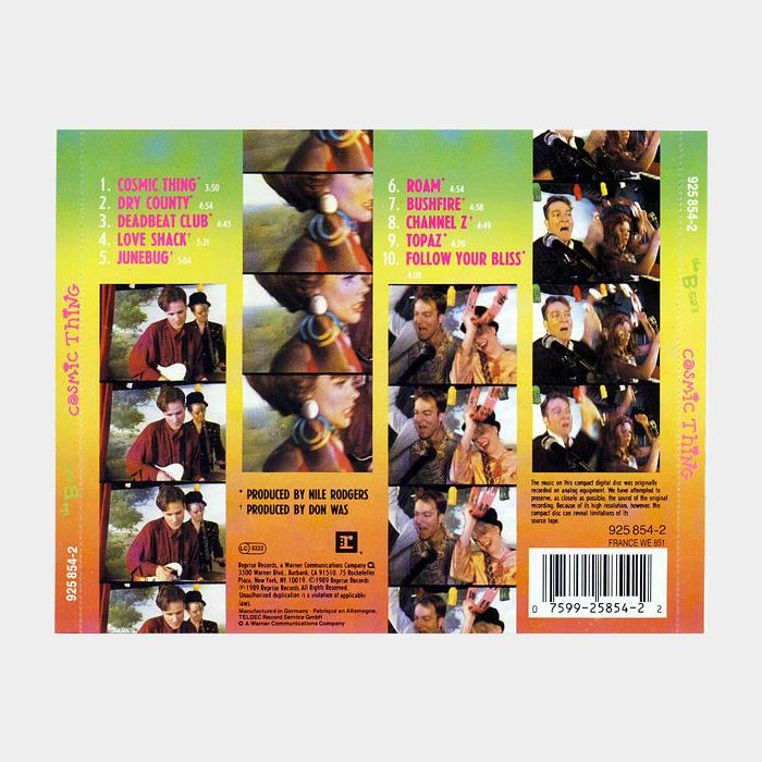 CD B-52's - Cosmic Things