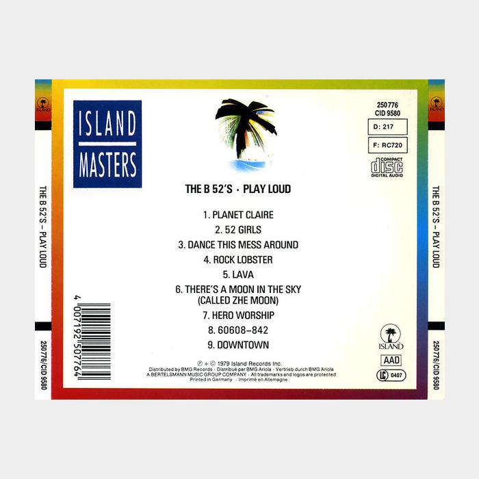 CD B-52's - Play Loud