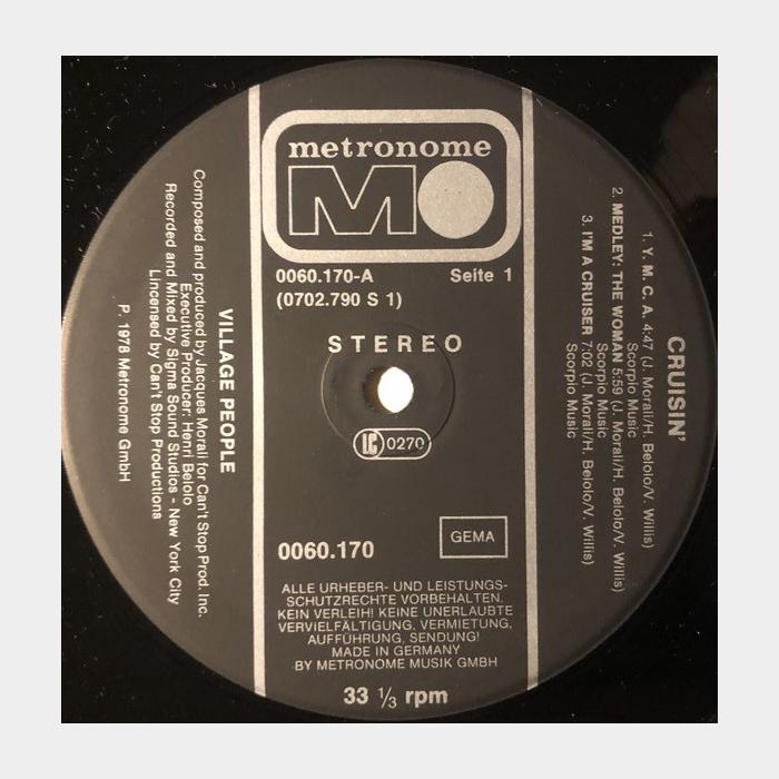 Village People - Cruisin' (ex-/ex)