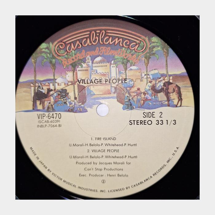Village People - Village People (ex+/ex+, obi)