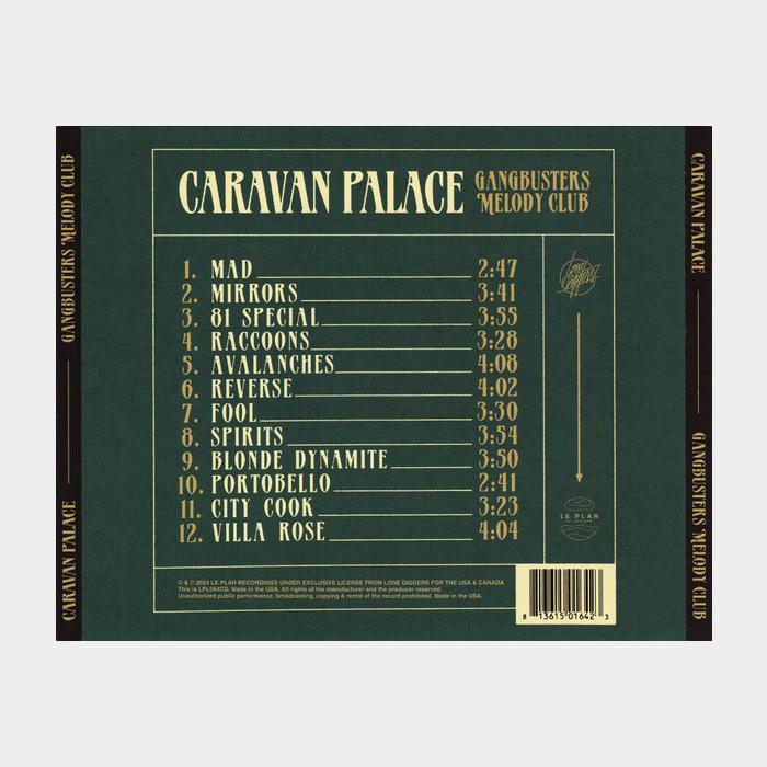 CD Caravan Palace - Gangbusters Melody Club
