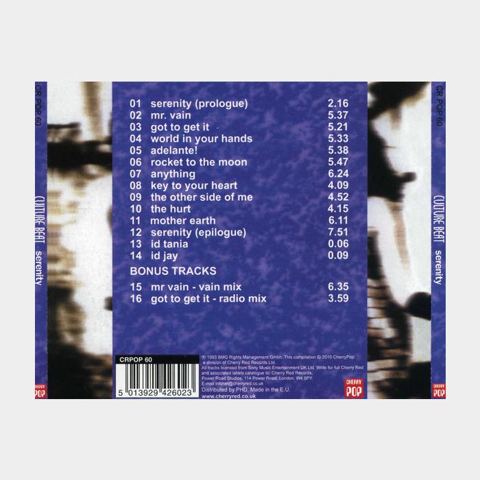 CD Culture Beat - Serenity