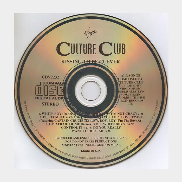 CD Culture Club - Kissing To Be Clever
