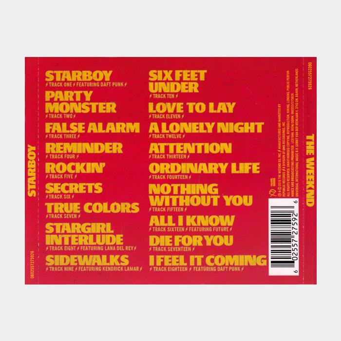 CD Weeknd - Starboy