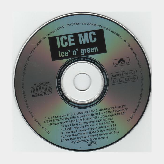 CD Ice MC - Ice 'n' Green