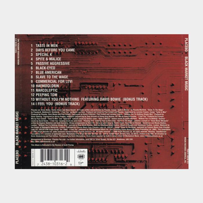 CD Placebo - Black Market Music