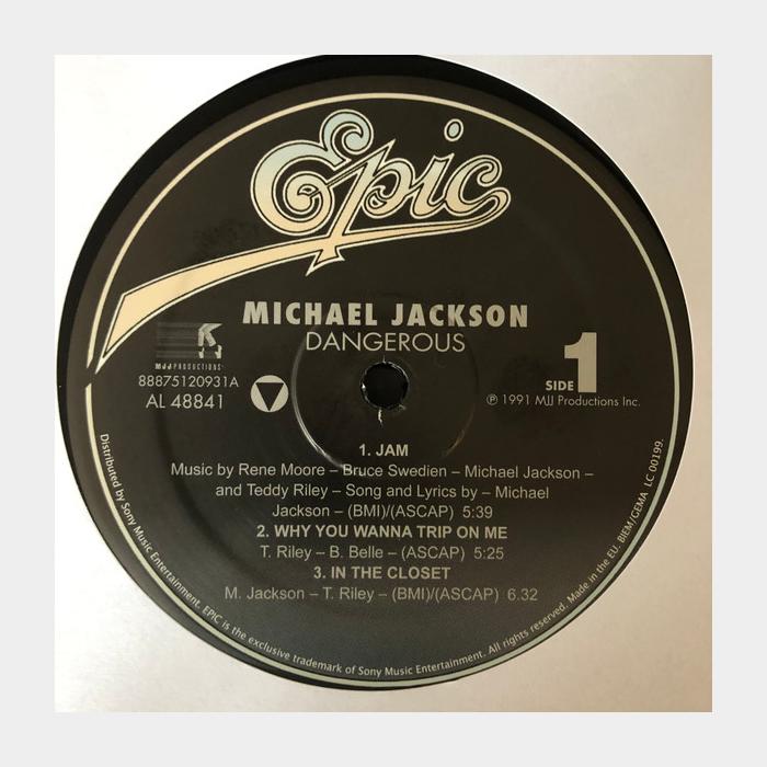 Michael Jackson - Dangerous 2LP (sealed, 180g)
