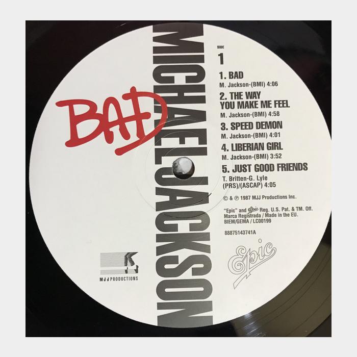 Michael Jackson - Bad (sealed, 180g)