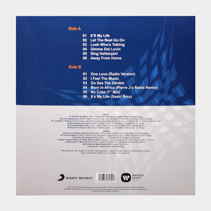 Dr. Alban - The Very Best Of 1990-1997 (sealed, 180g, Blue LP)