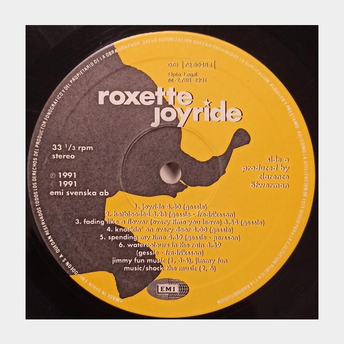 Roxette - Joyride (ex/ex)