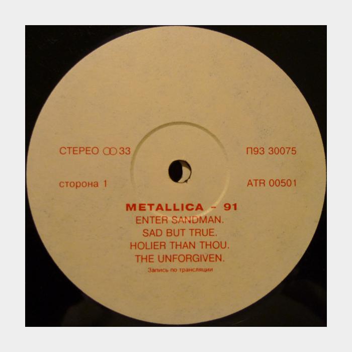 Metallica - Metallica 2LP (ex-/ex, scratch)