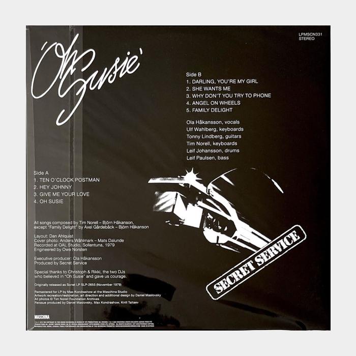 Secret Service - Oh Susie (sealed, 180g, AP, Yellow LP)