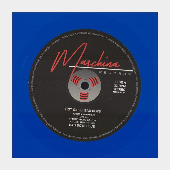 Bad Boys Blue - Hot Girls, Bad Boys (sealed, 180g, Blue LP)