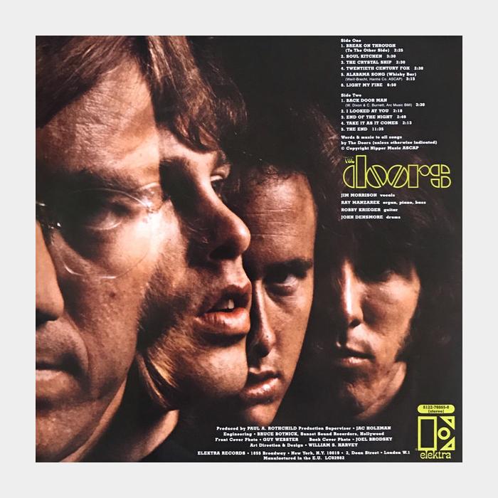 Doors - The Doors (ex+/ex+, 180g)
