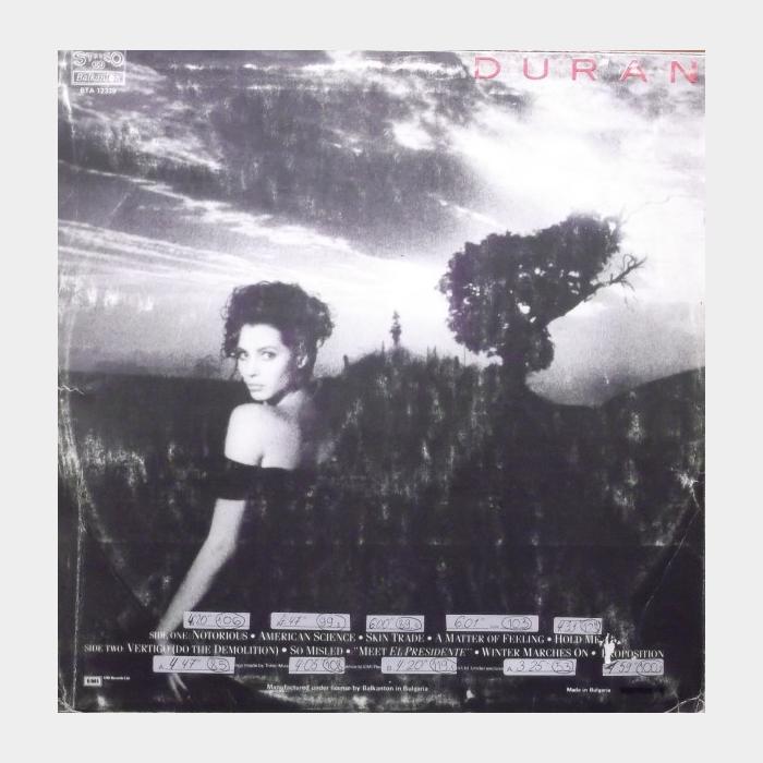 Duran Duran - Notorious (ex+/ex)