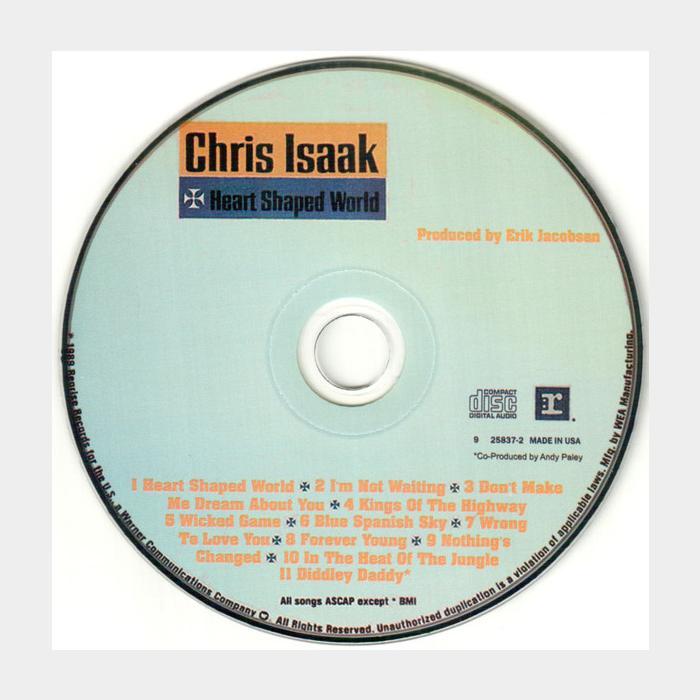 CD Chris Isaak - Heart Shaped World