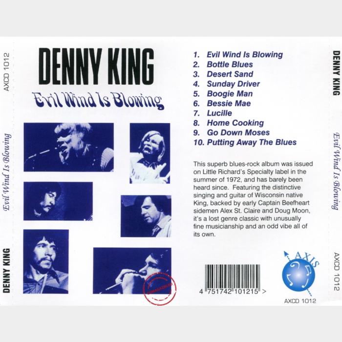 CD Denny King - Evil Wind Is Blowing