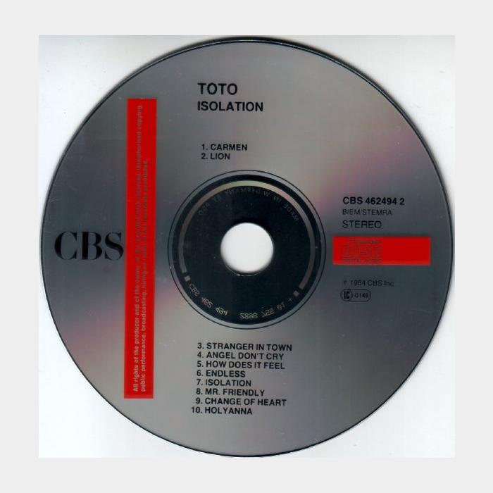 CD Toto - Isolation