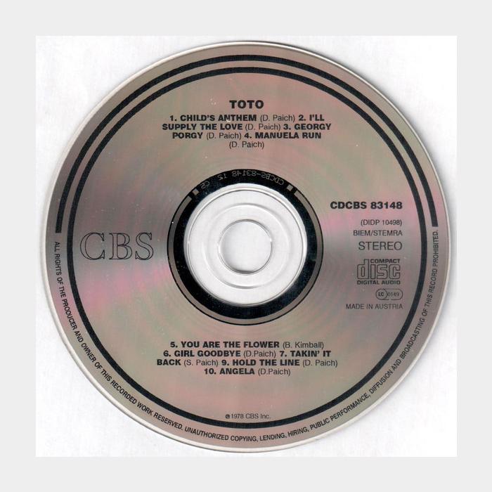 CD Toto - Toto