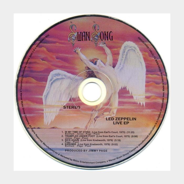 CD Led Zeppelin - Live EP