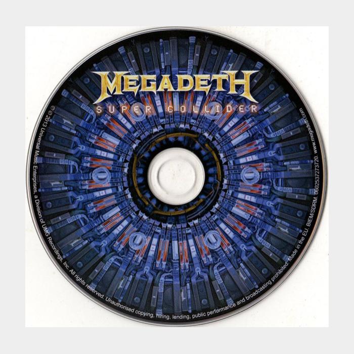 CD Megadeth - Super Collider