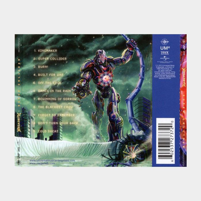 CD Megadeth - Super Collider