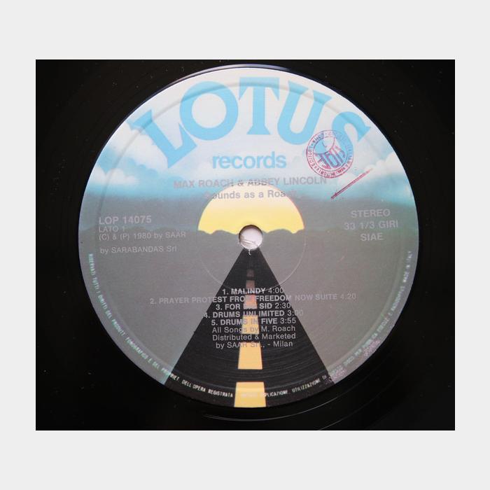 Max Roach & Abbey Lincoln - Sounds As A Roach (ex-/vg+)