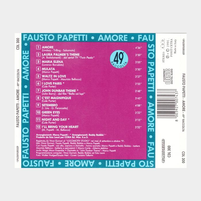 CD Fausto Papetti - 49a Raccolta