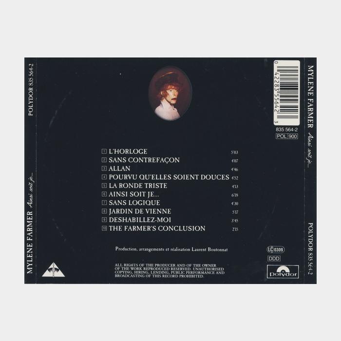 CD Mylene Farmer - Ainsi Soit Je...
