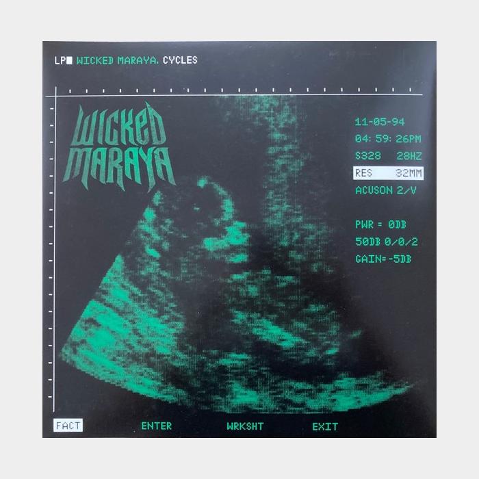 Wicked Maraya - Cycles (sealed, 180g, Green/Black Marbled)