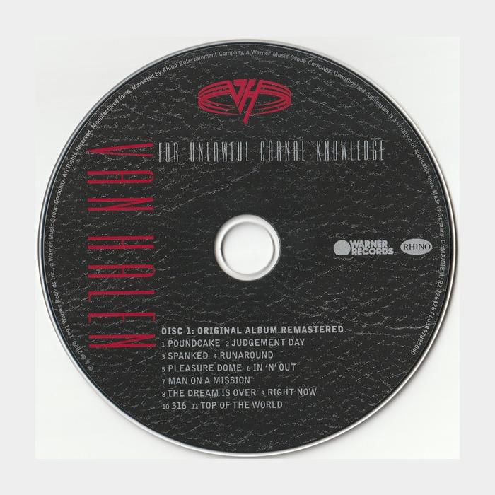CD Van Halen - For Unlawful Carnal Knowledge