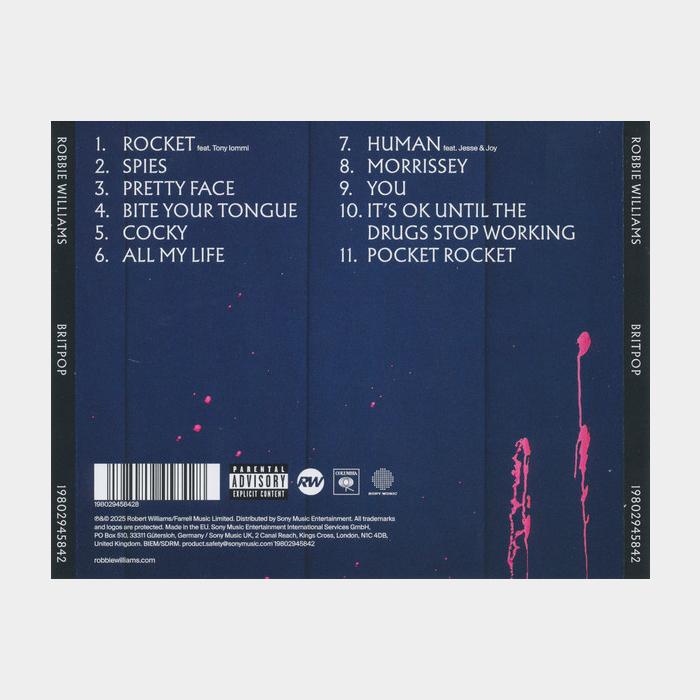 CD Robbie Williams - Britpop