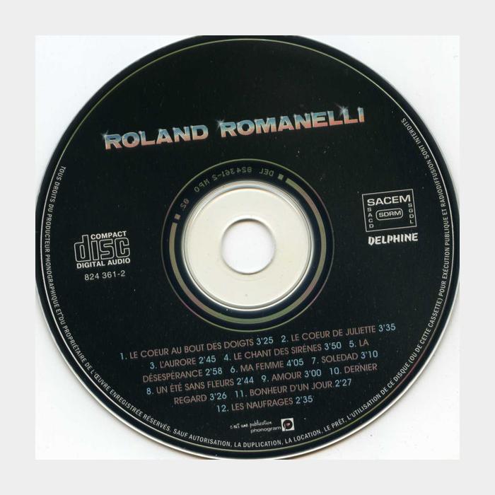 CD Roland Romanelli - Le Coeur Au Bout Des Doigts