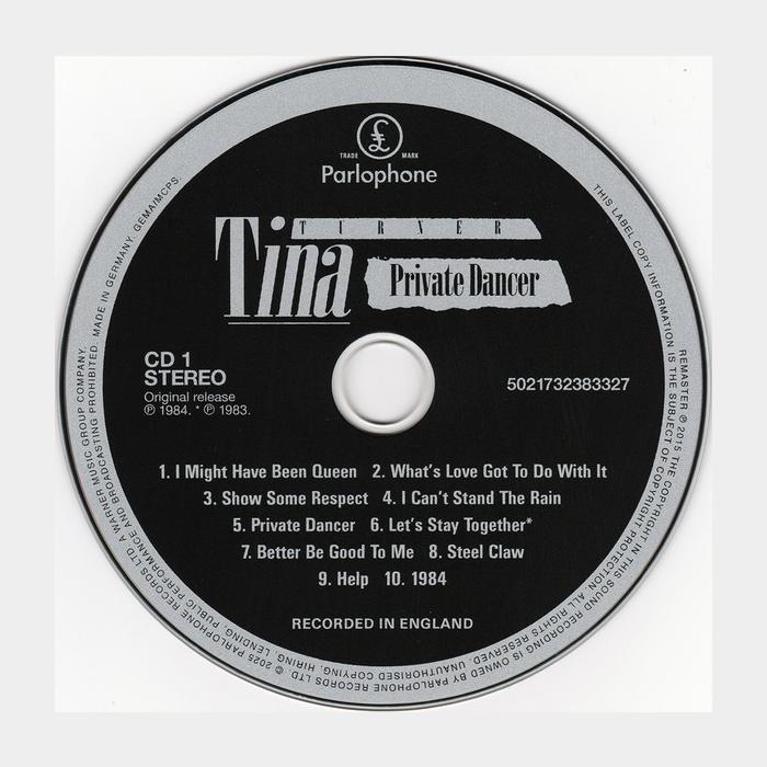 CD Tina Turner - Private Dancer 2CD