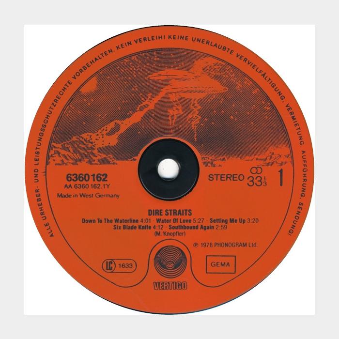 Dire Straits - Dire Straits (ex+/ex)