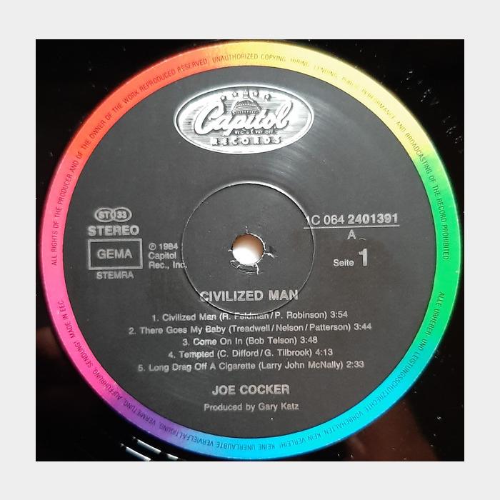 Joe Cocker - Civilized Man (ex+/ex+)