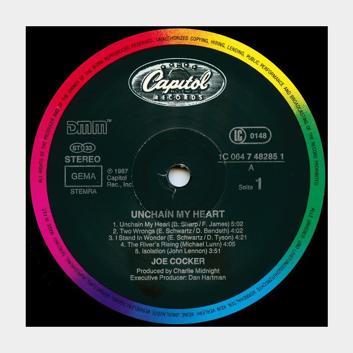 Joe Cocker - Unchain My Heart (ex+/ex+)