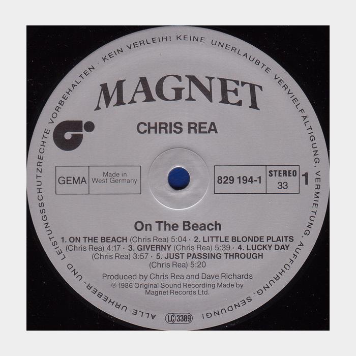 Chris Rea - On The Beach (ex+/ex+)
