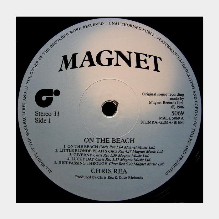 Chris Rea - On The Beach (ex+/ex+)