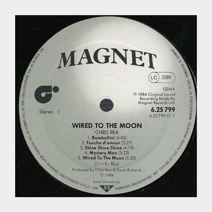 Chris Rea - Wired To The Moon (ex+/ex-)