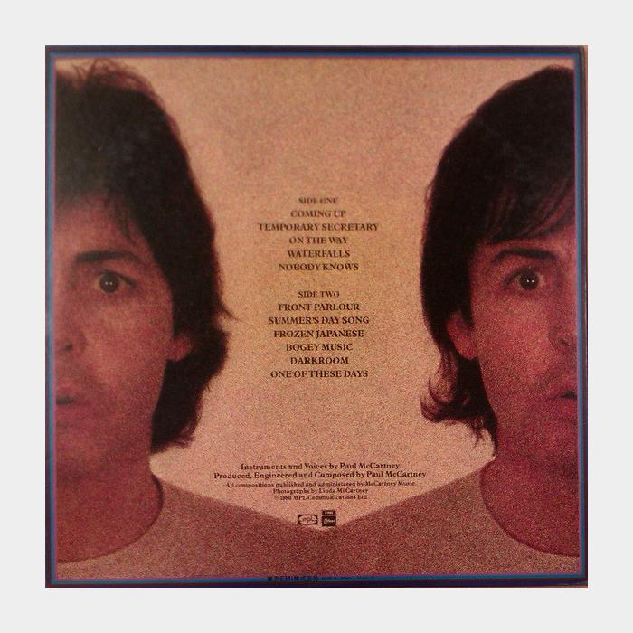 Paul McCartney - McCartney II (ex+/ex+)
