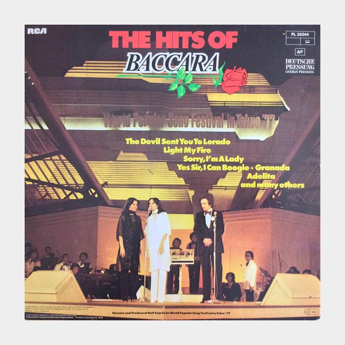 Baccara - The Hits Of Baccara (ex+/ex+)