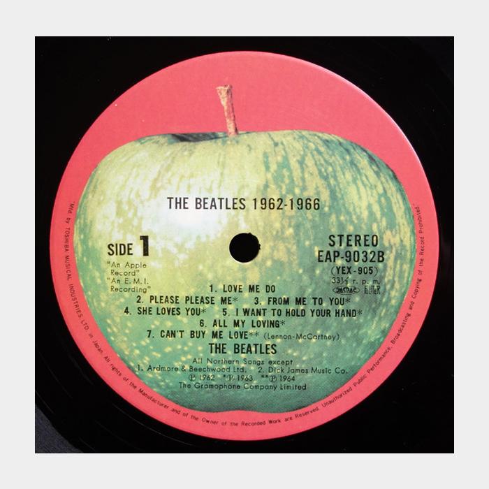 Beatles - 1962-1966 2LP (ex/vg)
