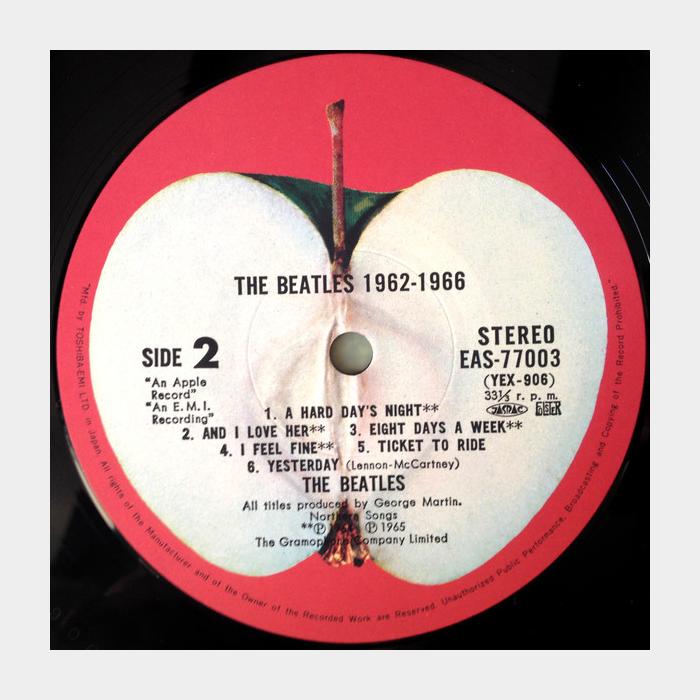 Beatles - 1962-1966 2LP (ex+/ex-, 2Book)