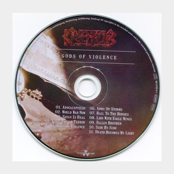 CD Kreator - Gods Of Violence