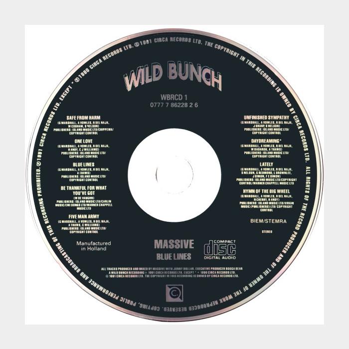 CD Massive Attack - Blue Lines