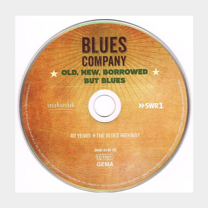 CD Blues Company - Old, New, Borrowed But Blues